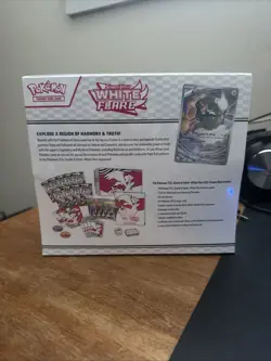 Pokemon Scarlet and Violet TCG White Flare Elite Trainer Box ETB - Image 2