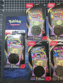 Pokemon Phantasmal Flames Blister pack Whimsicott/Cottonee lot of 9x - Image 4