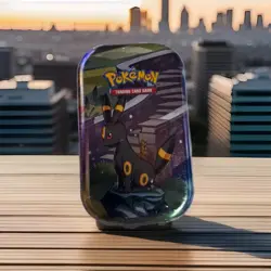 Pokemon TCG: Prismatic Evolutions - Mini Tin - Umbreon Art - Sealed New - Image 1