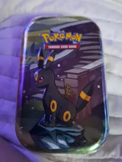 Pokemon TCG: Prismatic Evolutions - Mini Tin - Umbreon Art - Sealed New - Image 2