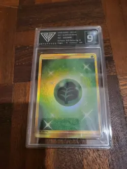 GG 9 🔥🔥 Grass Energy Secret Rare SM - Guardians Rising 167/145 Pokemon TCG - Image 4