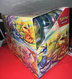 Pokemon - Scarlet & Violet Prismatic Evolutions Mini Tin Display FACTORY SEALED - Image 3