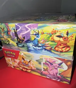 Pokemon - Scarlet & Violet Prismatic Evolutions Mini Tin Display FACTORY SEALED - Image 4