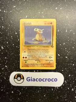 Carte Pokemon Wizards Osselait 50/64 Jungle Edition 2 Francais Vf Fr - Image 1