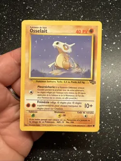 Carte Pokemon Wizards Osselait 50/64 Jungle Edition 2 Francais Vf Fr - Image 2