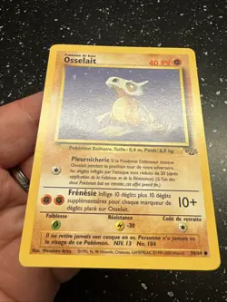 Carte Pokemon Wizards Osselait 50/64 Jungle Edition 2 Francais Vf Fr - Image 3