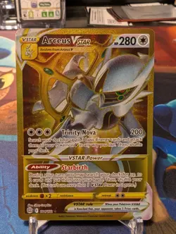 Arceus VSTAR 184/172 SWSH Brilliant Stars Secret Rare Pokemon NM - Image 1