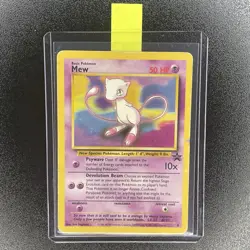 ??Pokemon Mew Black Star Promo 8 ??WOTC Pokemon TGC - Image 1