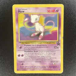 ??Pokemon Mew Black Star Promo 8 ??WOTC Pokemon TGC - Image 2
