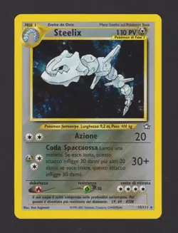 Steelix Holo Neo Genesis 15/111 ITA - Carta Pokemon Rara Olografica - Image 1
