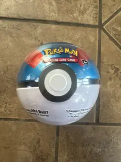 Pokemon TCG PokeBall Tin E25 Sealed NEW 3 Booster Packs Winter 2025 Q4 Release - Image 1