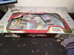 Pokemon - Darkrai VSTAR Premium Collection SWSH 8 Packs 2 Foil 1 Jumbo SEALED - Image 4