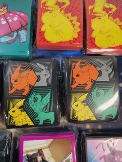 Pokemon ETB Sleeves Mixed Lot Of 26 ft. Evloving skys, Hidden fates and more 🔥 - Image 5