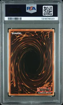 2008 Yu-Gi-Oh! Shiba-Warrior Taro Anniversary Pack YAP1 Limited Ultra Rare PSA 8 - Image 2