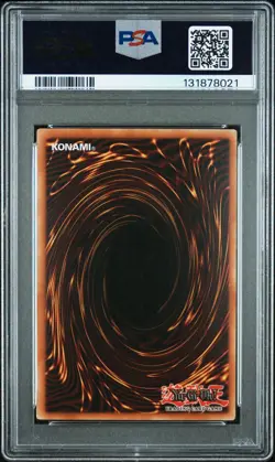 2008 Yu-Gi-Oh! Shiba-Warrior Taro Anniversary Pack YAP1 Limited Ultra Rare PSA 8 - Image 2