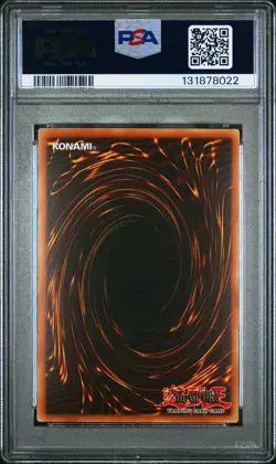 2008 Yu-Gi-Oh! Shiba-Warrior Taro Anniversary Pack YAP1 Limited Ultra Rare PSA 8 - Image 2