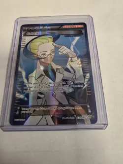 Pokemon TCG Colress Team Plasma Full Art Holo Card 135/135 Plasma Storm - Image 2