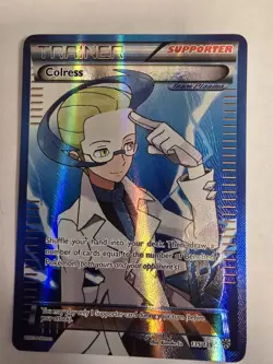 Pokemon TCG Colress Team Plasma Full Art Holo Card 135/135 Plasma Storm - Image 5