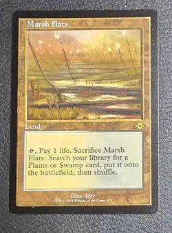 Marsh Flats (Retro Frame) Modern Horizons 2 Regular MTG NM Magic Card - Image 1