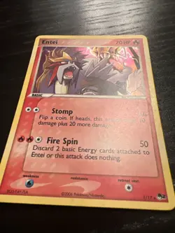 Entei 1/17 - POP Series 2 - Pokemon Card Ungraded Pre-owned - Image 3