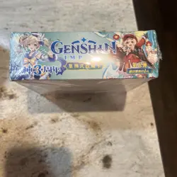 New Genshin Impact 32 Pack Booster Box Trading Card Holo CCG TCG Doujin #T069 - Image 4