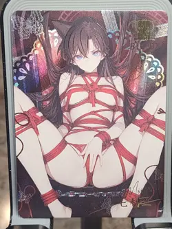 Rin Tohsaka Dream of Desire Card Goddess Story Anime Waifu Holo BIR BIR-07 - Image 1