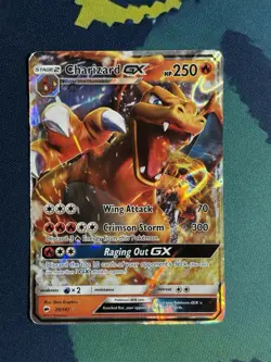 Charizard GX 20/147 Holo Ultra Rare Pokemon Card Burning Shadows SM HP - Image 2