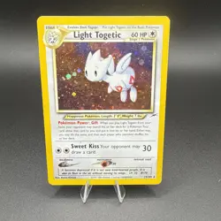 Light Togetic 15/105 - Neo Destiny 2002 Pokemon Card Vintage WOTC Holo Rare - LP - Image 1