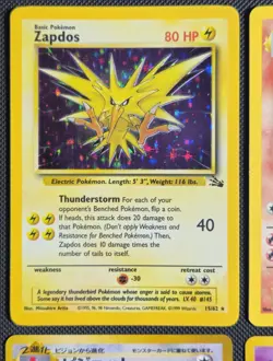Japanese/English Pokemon TCG Base, Fossil, Jungle, Neo Discovery, Gym 6 Card Lot - Image 2