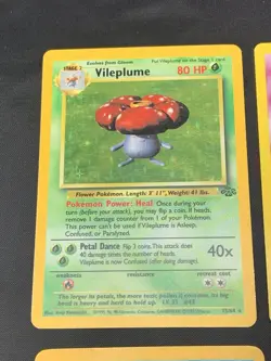 Vintage Pokemon Cards Rare Holo Lot WOTC Era Only - Mewtwo, Vaporeon, Gyarados - Image 2