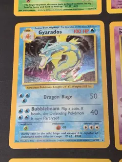 Vintage Pokemon Cards Rare Holo Lot WOTC Era Only - Mewtwo, Vaporeon, Gyarados - Image 5