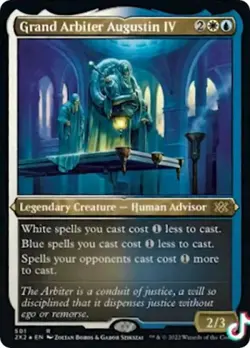 Grand Arbiter Augustin IV (Foil Etched) -Foil Near Mint MTG Double Masters 2022 - Image 1