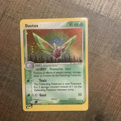Dustox Holo Rare 6/109 Pokemon ex Ruby Sapphire Played Single Card TCG - Image 1