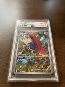 Pokemon TCG Braviary Illustration Rare Card 214/191 Surging Sparks PSA 10 - Image 2