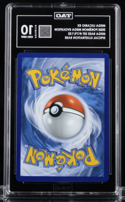 2025 Pokemon Mega Evolution - MEGA LUCARIO ex - SIR card no 179/132 - TAG 10 - Image 2