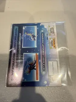 Shiny Koraidon & Miraidon Pokemon Scarlet Violet Code Card - Gamestop - Image 4