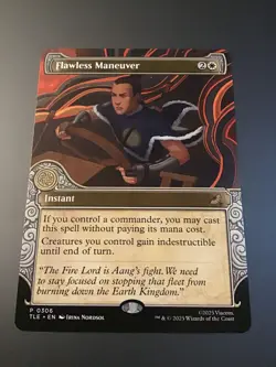 MTG x Avatar The Last Airbender Flawless Maneuver promo 0306 - Image 1
