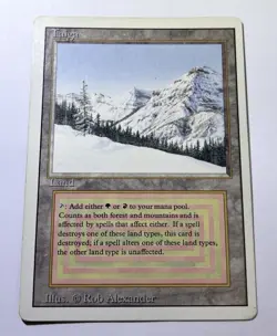 1994 Taiga Magic The Gathering Revised Edition MTG - Image 1