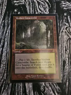MTG - Verdant Catacombs (Retro Frame) - Modern Horizons 2 Normal - Image 1