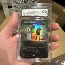 MTG CGC 9.5 'Tis But a Scratch! - Dismember Monty Python Secret Lair R 1674 Foil - Image 1