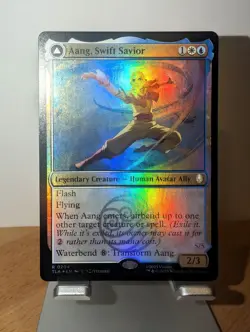 Aang, Swift Savior Avatar: The Last Airbender Foil NM MTG - Image 2