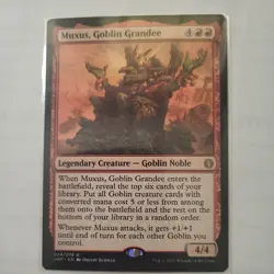 Muxus Goblin Grandee Jumpstart Regular Rare. NM. 024 - Image 1