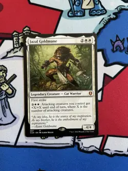 Jazal Goldmane x1 Mtg Commander Legends: Battle for Baldur’s Gate - Image 1