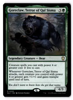 Goreclaw, Terror of Qal Sisma 222 Commander: Bloomburrow LP - Image 1