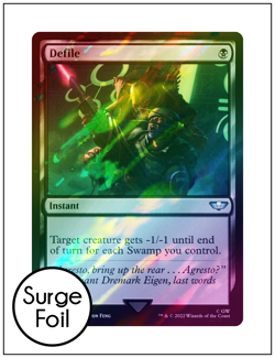 1x Defile, Surge Foil, Warhammer 40k, Magic MTG NM - Image 1