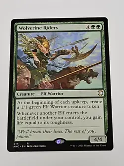 Wolverine Riders Commander: Kaldheim Regular Magic The Gathering MTG - Image 1