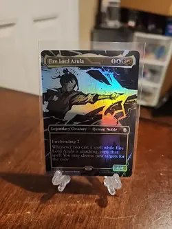 MTG, Fire Lord Azula FOIL (0313) (Borderless) Avatar: The Last Airbender Foil - Image 1