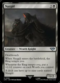 MTG Nazgul (100), NM-Mint, English Universes Beyond: LOTR: Tales of Middle-earth - Image 1