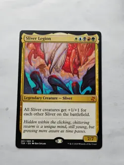 Magic: The Gathering Creature Sliver Legion Timespiral Remaster - Image 1
