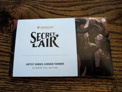 MTG Secret Lair Drop X Artist Series: Kieran Yanner - Foil - SEALED IN HAND - Image 1